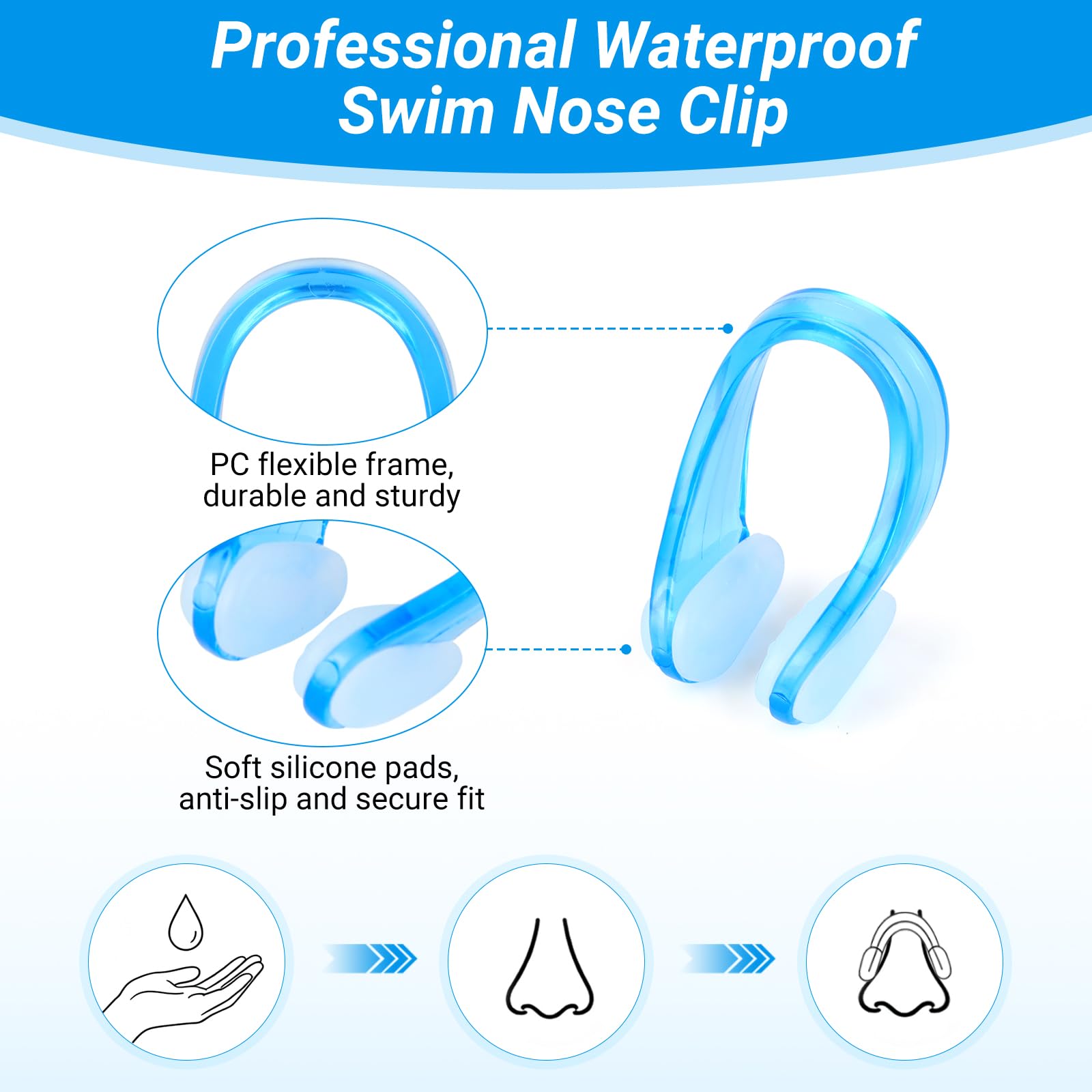 Waterproof Silicone Swimming N - огляд і ціна Us Aquatic Sports
