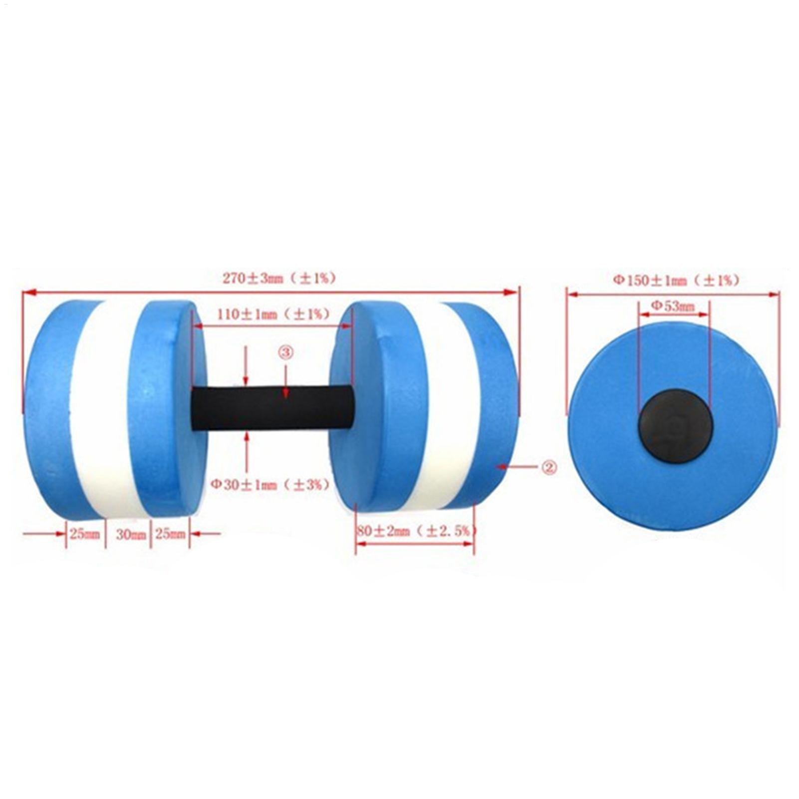 1/2pcs EVA Water Dumbbell Pool - огляд і ціна Aquatic Sports Types